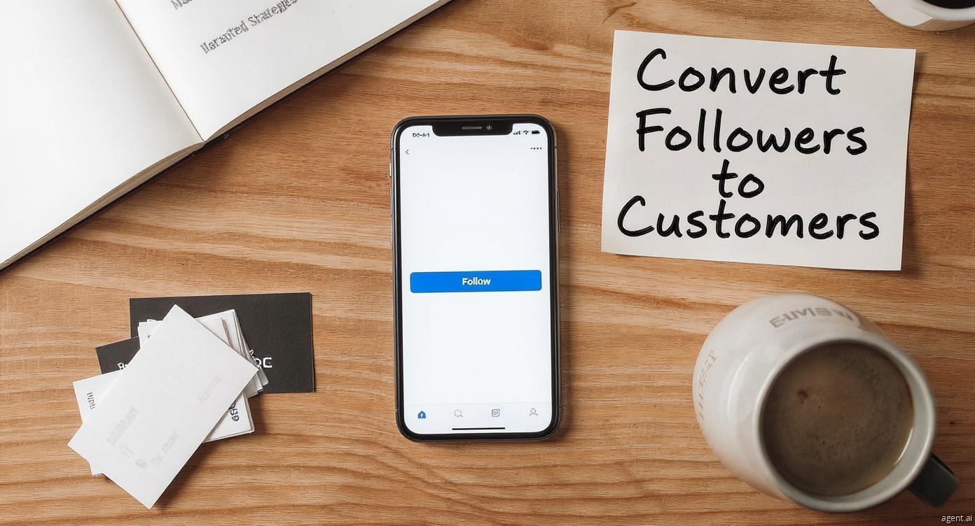 Social media followers converting into loyal buyers